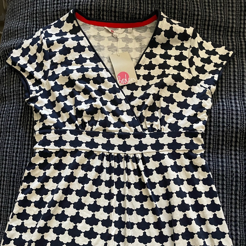 A line Cotton Boden Dress